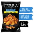 thumbnail image 2 of (2 pack) TERRA Sea Salt Wavy Sweet Potato Snack Chips, Sharing Size, 8.2 oz, 2 of 10