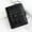 Black, variant on TAZAG women's wallet short retro buckle large capacity multi-card slot stone pattern coin purse ID bag