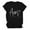 Black, variant on TINZ Women's Fashion Casual Letter Short Sleeve Round Neck T Shirt Top Womens Workout Shirts Workout Tees Woman Tee Shirt