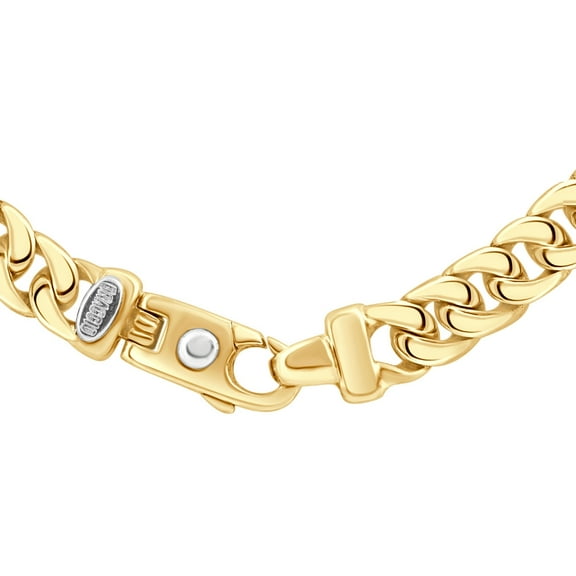 Pompeii Men's Cuban 14k Gold (103gram) or Platinum (193gram) 8mm Link Chain Necklace 24"