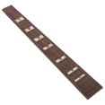 thumbnail image 1 of BRIGHTFUFU Fingerboard Guitar Neck Shell 1Pcs Dark Brown Acoustic Guitar Parts, 1 of 8