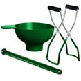 thumbnail image 1 of adviicd Canning Kit Jar Wide Mouth Canning Funnel Lid For Canning Jars Anti Scald Green,One Size, 1 of 5