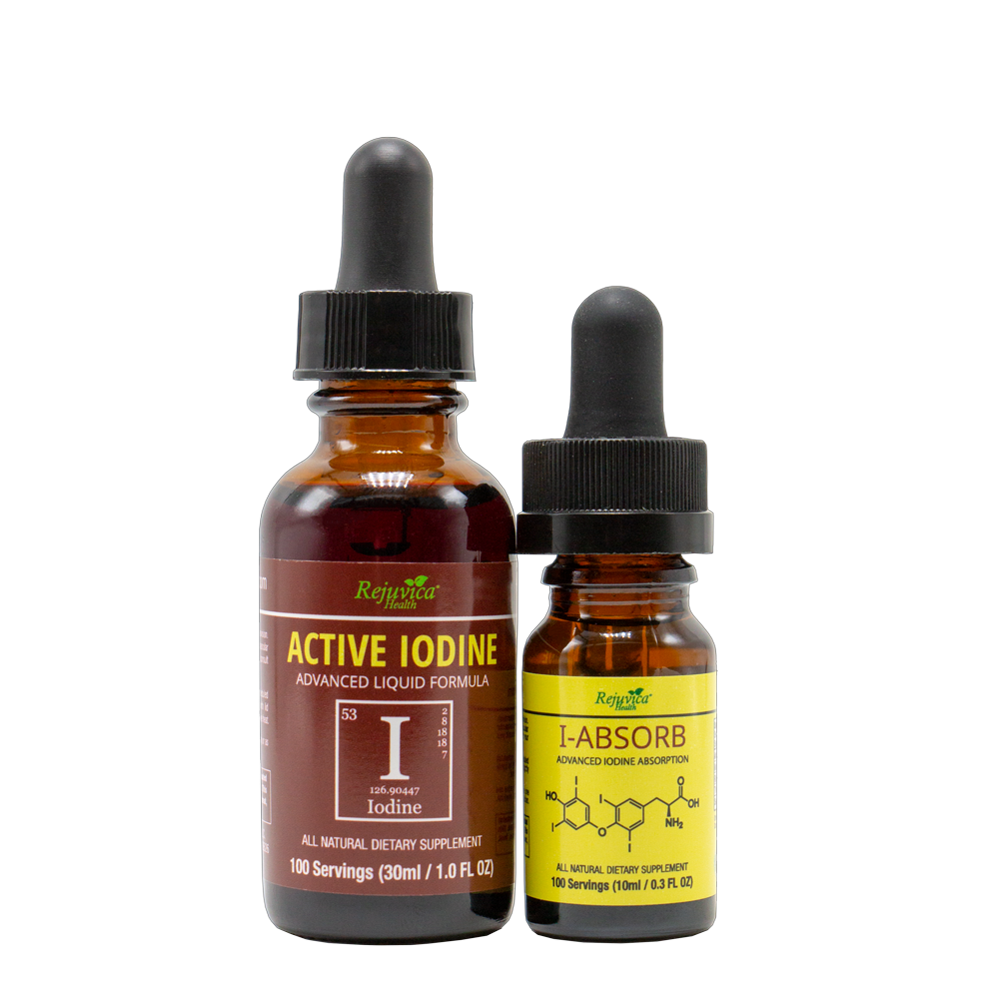 Active Iodine + IAbsorb Real Nascent Iodine AllNatural Formula
