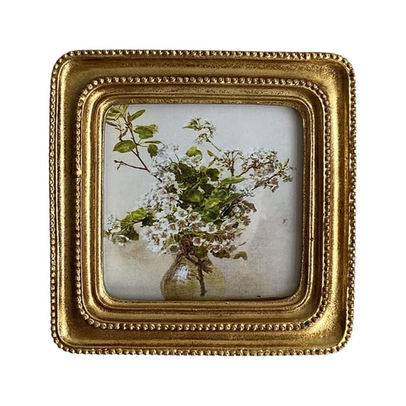 simhoa Vintage Picture Frame Antique Photo Frame for Home Decor Bedroom Living Room