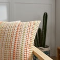 thumbnail image 4 of Striped Throw Pillow Covers Set of 2 Beige Textured Boucle Chic Morden Boho Accent Farmhouse Square Decorative Couch Pillow Covers for Home Decor Bed Sofa Living Room, 4 of 7