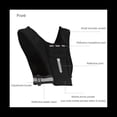 thumbnail image 5 of Running Phone Holder Vest, Chest Phone Holder Training Reflective Running Vest Adjustable Waistband Sport Jogging Vest, 5 of 6