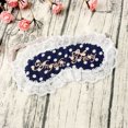 thumbnail image 2 of Sleeping Mask Lovely Lace Letter Decor Sleeping Eye Cover Blindfold Eyeshade, 2 of 8