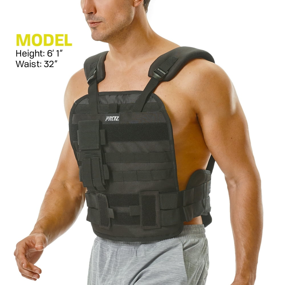 PRCTZ 50 lb Adjustable Weighted Vest