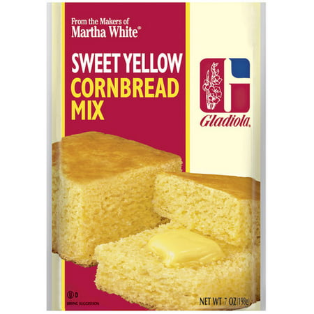Martha White Sweet Yellow Cornbread Mix, 7 oz - Walmart.com
