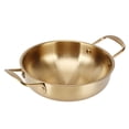 thumbnail image 4 of Noodle Pot,Golden Korean Ramen Pot Stainless Steel Noodle Pot Cooking Pot For Kitchen Household And Outdoor Camping, 4 of 8