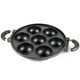 thumbnail image 3 of Toystoory Molde para hornear pasteles de 7 orificios con asas, bandeja antiadherente de aleación de aluminio para Takoyaki, molde para desayuno, Herramientas y accesorios para hornear, 3 of 6
