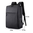 thumbnail image 3 of Laptop Backpack Ergonomic Casual USB Port Business Backpack Travel Backpack, 3 of 8