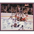 thumbnail image 2 of 1980 USA Olympics Hockey Miracle On Ice Team Signed Autographed Framed 16x20 Photo With 21 Signatures Including Herb Brooks #191/500 JSA #YY85954, 2 of 5