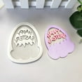 thumbnail image 6 of Opvise Adorable Easter Egg Shape Cake Mold Elastic Heat-resistant Silicone Chocolate Mold for Home 4, 6 of 8