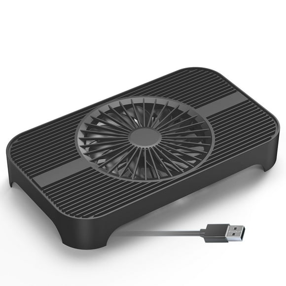 shiyou-Network Devices Cooling Solution USB Router Fan - 65.8CFM 5V Quiet Portable Stand Compatible With TV Receiver DVR PlayStation Xbox