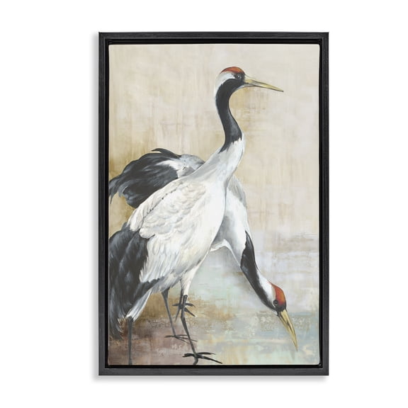 Stupell Industries Transitional Black Floating Frame Canvas Art, 17 x 25, by Eli Jones