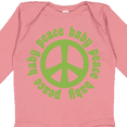 thumbnail image 4 of Inktastic Peace Baby Boys or Girls Long Sleeve Baby Bodysuit, 4 of 5