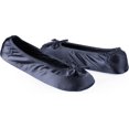 thumbnail image 1 of SHIQI-Isotoner Women's Satin Ballerina Slippers, 1 of 4