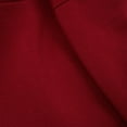 thumbnail image 7 of Mrmaere Men's Long Peacoat Double-Breasted Contrast Lapel Stylish Outerwear for Formal & Edgy Wine M, 7 of 7