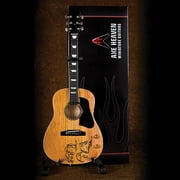 John Lennon 'œGive Peace a Chance' Acoustic Model Miniature Guitar Replica