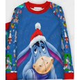 thumbnail image 1 of Disney-conjunto navideño de Winnie the Pooh Eeyore para padres e hijos, pijama con estampado 3D de alta calidad, traje feo de Navidad, 2022, 1 of 4