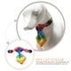 thumbnail image 5 of Collar de perro con lazo arcoíris Collar para mascotas Collar de gato con lazo arcoíris con hebilla Suministros para mascotas, 5 of 7