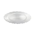 thumbnail image 4 of 50Pcs Silver Charger Plates, 13 inch Fluted Edge Chargers for Dinner Plates, Decorative Dinner Embossed Set, Reusable Serving Plate Set for Parties, Holidays, Weddings, Banquets, Hotels, 4 of 19