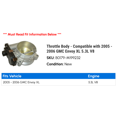 thumbnail image 2 of Throttle Body - Compatible with 2005 - 2006 GMC Envoy XL 5.3L V8, 2 of 2