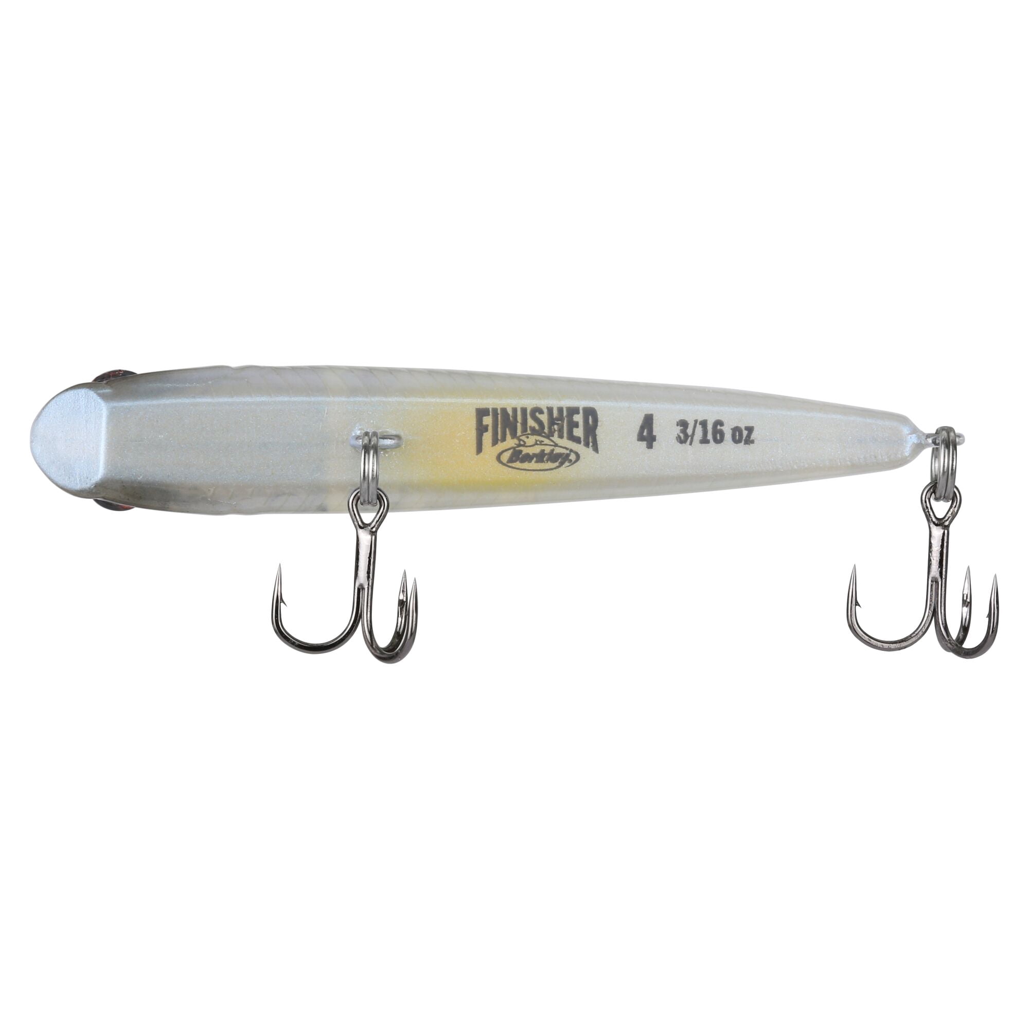 Berkley Finisher, 1.75 in, Glide Baits, French Pearl (1 Count)