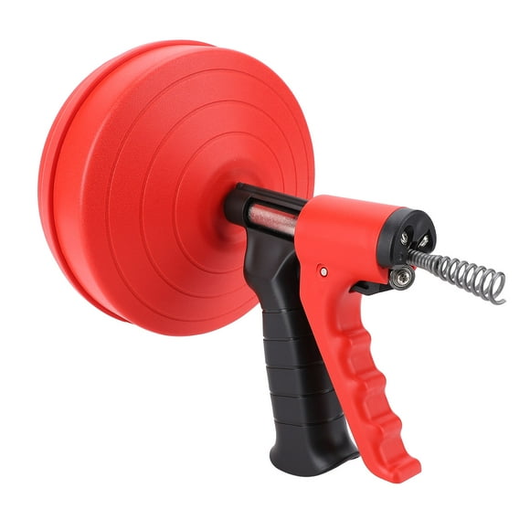 Desatascador De Tuberías, Serpiente De Plomería De 2 Modos Desatascador De Desagües Con Resorte De Acero Al Manganeso 65 Herramienta Desatascadora De Desagües Para Inodoros