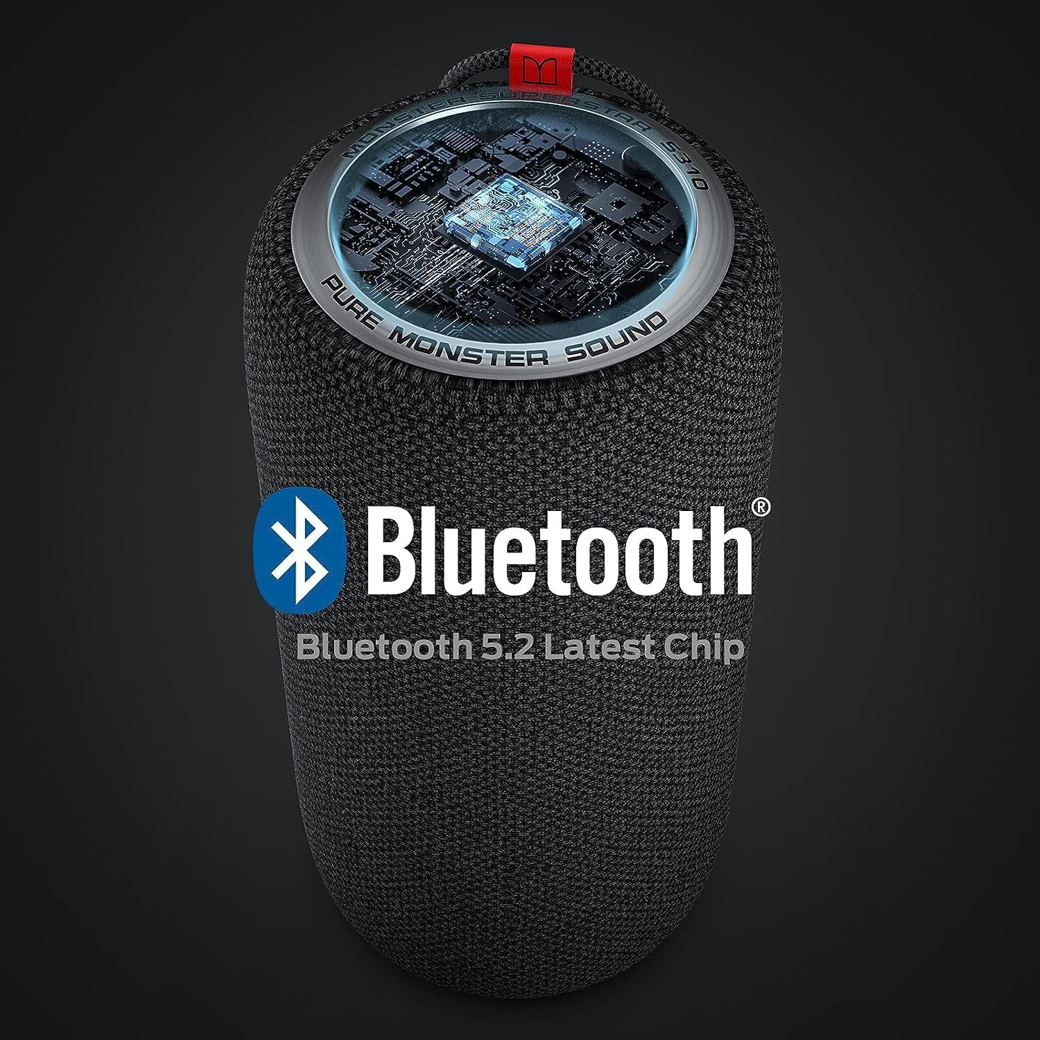 Monster Bluetooth Speaker, Superstar S310 Portable Bluetooth Speakers, 30W True Wireless Stereo Pairing Deliver Dynamic Sound, Waterproof Speaker, Outdoor Speaker