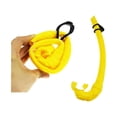 thumbnail image 2 of Tubo De Respiración De Húmeda Strade Fareast Limited Silicona Plegable Snorkel Equipo De Buceo Color amarillo, 2 of 7