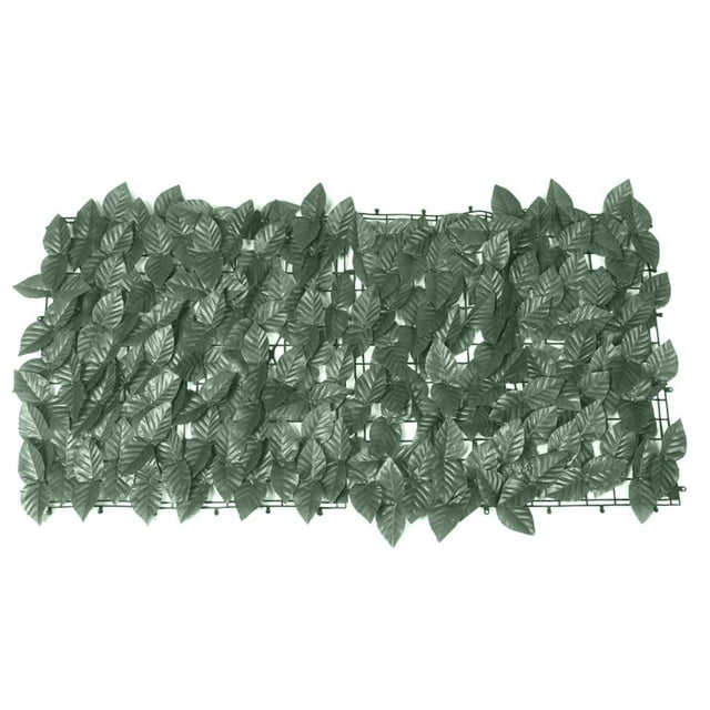Privacidad Greeny Leaf Screen Cobertura Artificial Para Decoración De Interiores Y Exteriores Cateissary HA041586-01