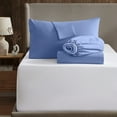 thumbnail image 2 of Nestl Twin Sheet Sets, 1800 Series Deep Pocket 3 Piece, Soft Microfiber Kids Bedding Set, CALM BLUE sheets, 2 of 10