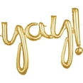 thumbnail image 2 of SCRIPT "YAY!" GOLD - FRENCH, 2 of 2