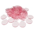 thumbnail image 2 of 100pcs fichas de póker monedas casino suministro familia juegos accs rosa rosado Sunnimix 100 piezas de fichas de póker, 2 of 7