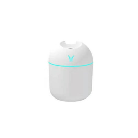 

Mini Air Humidifier Aroma Essential Oil Diffuser for Home Car USB uUtrasonic Mist Maker with Led Night Lamp Diffuser Automatic power failure protection(White)