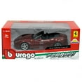 thumbnail image 4 of Ferrari California T Burgundy Open Top 1/24 Diecast Model Car by Bburago, 4 of 4