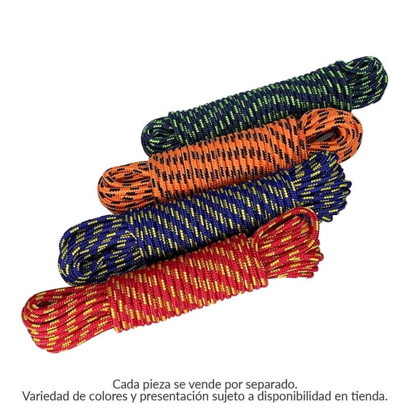 Cuerda Hyper Tough Resistencia a la Tensión de 128.3 kg Varios Colores 1 Pieza