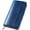 Blue, variant on LONG WALLET,Leather Wallet, Long Zippered Pouch Wallet for Men, Tochigi Leather Wallet with YKK Zipper,Large Capacity,Coin Purse,Stylish,Unisex,(Green)