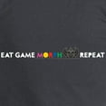thumbnail image 3 of CafePress - Power Rangers Eat Game M Men's Long Sleeve T Shirt - Long Sleeve Dark T-Shirt, 3 of 4