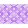 thumbnail image 1 of Ahgly Company Machine Washable Indoor Rectangle Transitional Heliotrope Purple Area Rugs, 2' x 5', 1 of 7