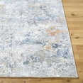 thumbnail image 5 of Livabliss Area Rugs for Living Room, 7ft Round Hassler Modern Light Slate Round Rug, Bedroom Dining Room Home Decor Stain Resistant Carpet (6'7" x 6'7"), 5 of 8