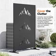 thumbnail image 4 of Modern Shade 4x6 FT Metal Privacy Screen - Summit Horizon, 4 of 6
