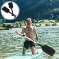 thumbnail image 6 of ABPETE 2Pcs Telescopic Kayak Paddle Rafting Boat Paddle Canoe Oars Plastic Aluminum Alloy Boat Oars(Black), 6 of 9