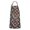 Princess and Castle-1, variant on Princess and Castle Black Pattern Apron for Women with Pockets, Cotton Linen Waterproof Adjustable Apron for Kitchen Cooking Gardening BBQ Salon 33"x27"