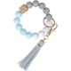thumbnail image 1 of Pulsera con llavero, pulsera con cuentas de silicona para mujer, 1 of 7