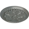 thumbnail image 3 of Ekena Millwork 17 1/8"OD x 1 1/2"P Washington Ceiling Medallion (Fits Canopies up to 2 7/8"), Hand-Painted Silver, 3 of 6