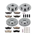 thumbnail image 3 of Power Stop Front and Rear Stock Replacement Brake Pad and Rotor Kit KOE2734, 3 of 8