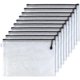 thumbnail image 1 of 10 Pieces A4 Zipper Document Folder Pouch File Bags Briefcases for Office Supplies Cosmetic Storage, 1 of 5